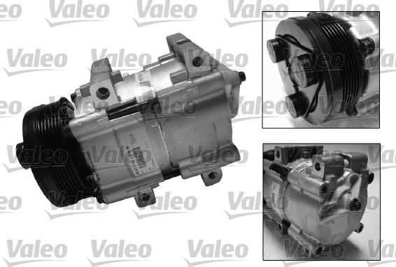 Valeo 699120 - Компрессор кондиционера autospares.lv