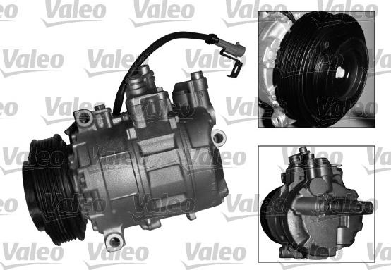 Valeo 699896 - Компрессор кондиционера autospares.lv