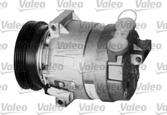 Valeo 699391 - Компрессор кондиционера autospares.lv