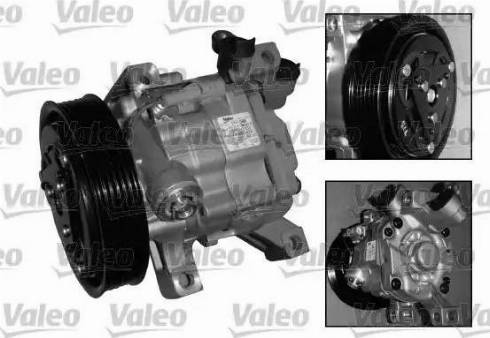 Valeo 699392 - Компрессор кондиционера autospares.lv