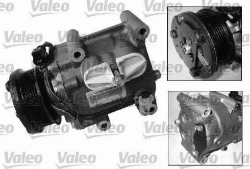 Valeo 699340 - Компрессор кондиционера autospares.lv