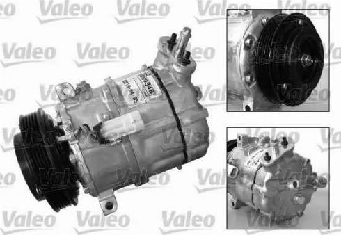 Valeo 699348 - Компрессор кондиционера autospares.lv