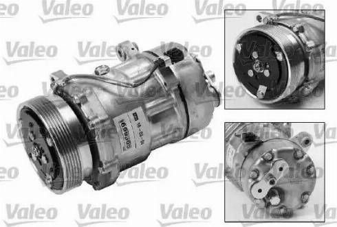 Valeo 699305 - Компрессор кондиционера autospares.lv