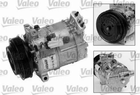 Valeo 699307 - Компрессор кондиционера autospares.lv