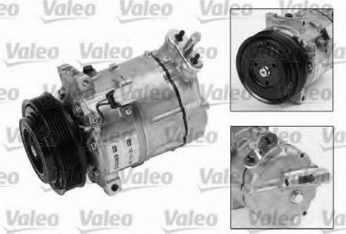 Valeo 699319 - Компрессор кондиционера autospares.lv