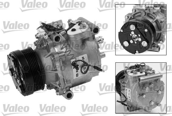 Valeo 699316 - Компрессор кондиционера autospares.lv