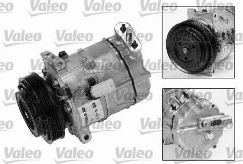 Valeo 699318 - Компрессор кондиционера autospares.lv