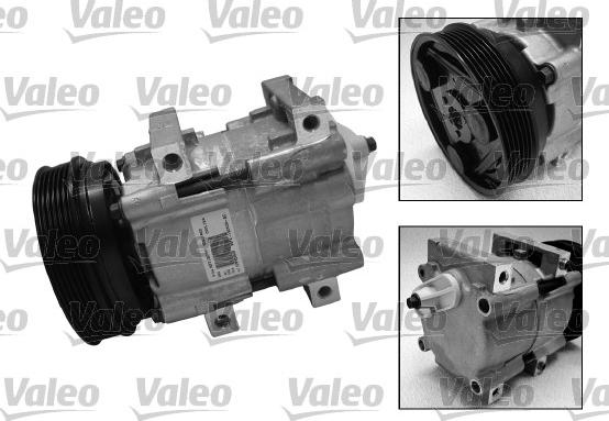 Valeo 699330 - Компрессор кондиционера autospares.lv