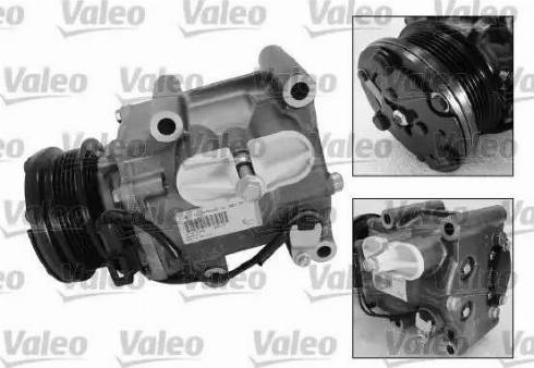 Valeo 699332 - Компрессор кондиционера autospares.lv