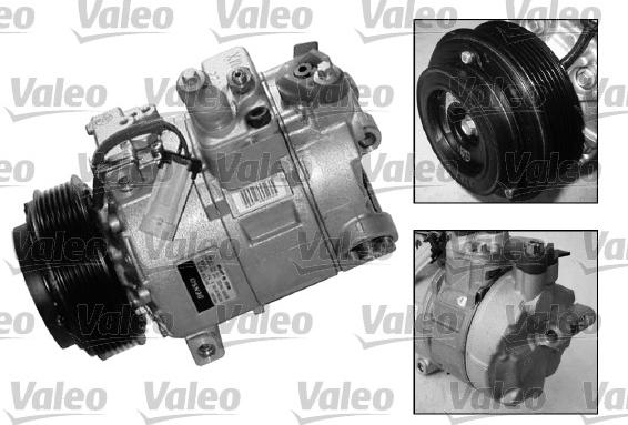 Valeo 699324 - Компрессор кондиционера autospares.lv