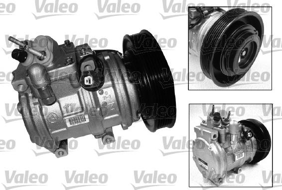 Valeo 699325 - Компрессор кондиционера autospares.lv