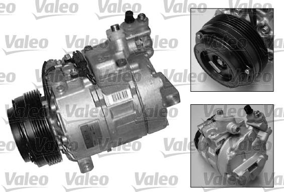 Valeo 699321 - Компрессор кондиционера autospares.lv