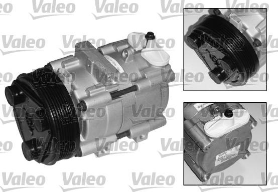 Valeo 699327 - Компрессор кондиционера autospares.lv