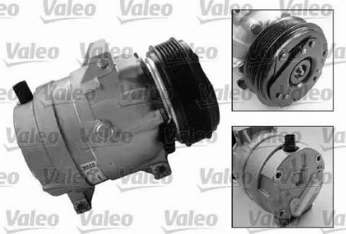 Valeo 699240 - Компрессор кондиционера autospares.lv