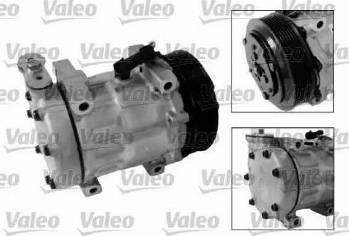 Valeo 699201 - Компрессор кондиционера autospares.lv