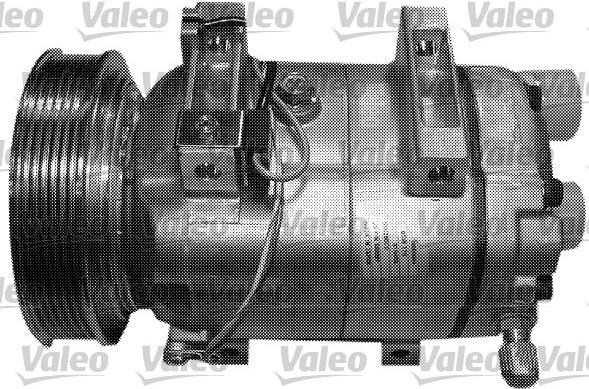 Valeo 699227 - Компрессор кондиционера autospares.lv