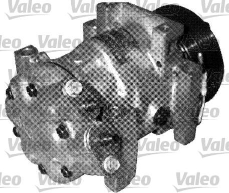 Valeo 699739 - Компрессор кондиционера autospares.lv