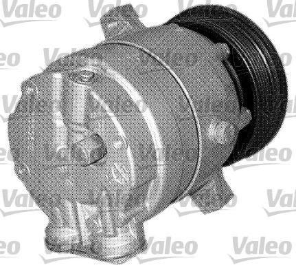 Valeo 699735 - Компрессор кондиционера autospares.lv