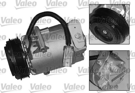 Valeo 699771 - Компрессор кондиционера autospares.lv