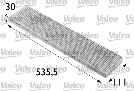 Valeo 698696 - Фильтр воздуха в салоне autospares.lv