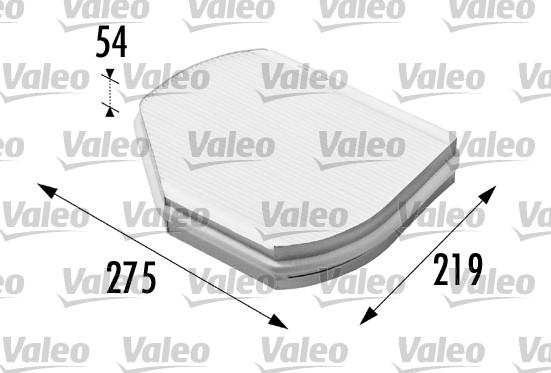 Valeo 698169 - Фильтр воздуха в салоне autospares.lv