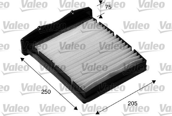 Valeo 698817 - Фильтр воздуха в салоне autospares.lv