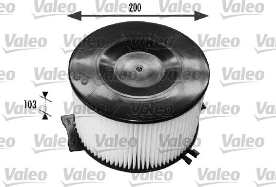 Valeo 698794 - Фильтр воздуха в салоне autospares.lv