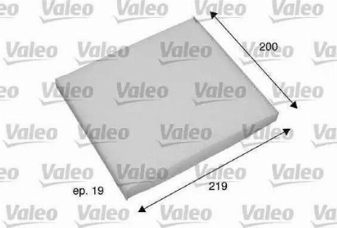 Valeo 708795 - Фильтр воздуха в салоне autospares.lv