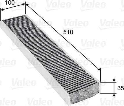 Valeo 698745 - Фильтр воздуха в салоне autospares.lv