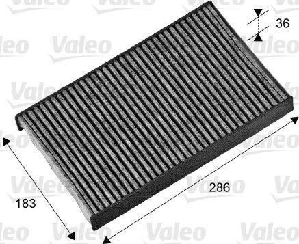 Valeo 698714 - Фильтр воздуха в салоне autospares.lv