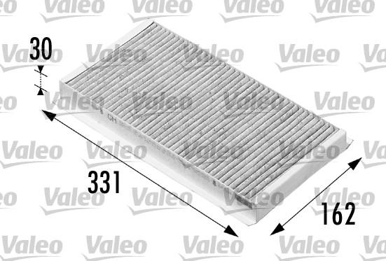 Valeo 698710 - Фильтр воздуха в салоне autospares.lv