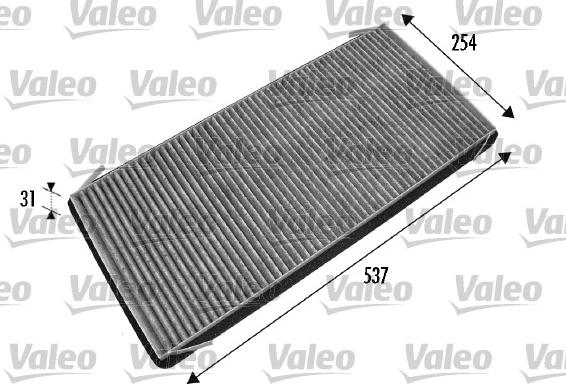 Valeo 698776 - Фильтр воздуха в салоне autospares.lv