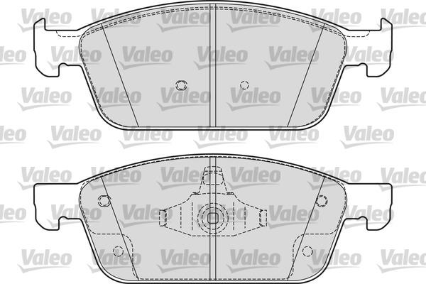 Valeo 601696 - Тормозные колодки, дисковые, комплект autospares.lv