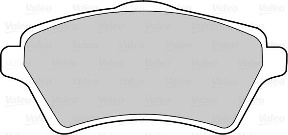 Valeo 670514 - Тормозные колодки, дисковые, комплект autospares.lv