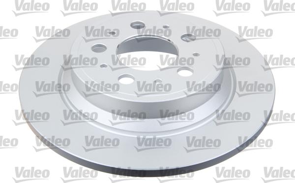 Valeo 672596 - Тормозной диск autospares.lv