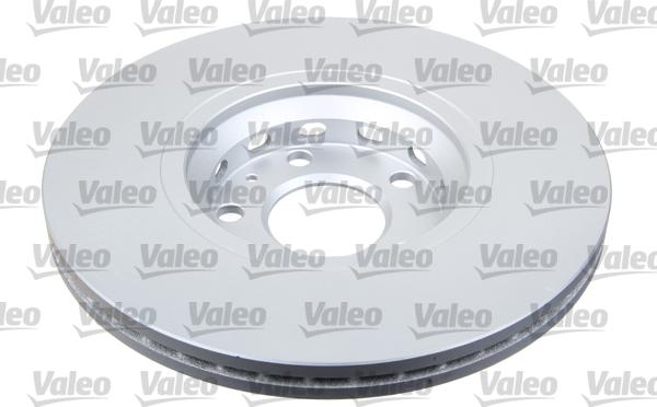 Valeo 672593 - Тормозной диск autospares.lv