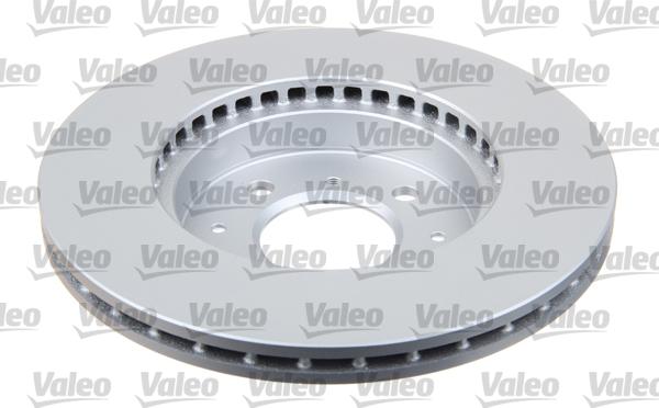 Valeo 672555 - Тормозной диск autospares.lv