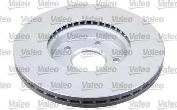 Valeo 672550 - Тормозной диск autospares.lv