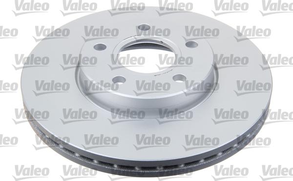 Valeo 672550 - Тормозной диск autospares.lv