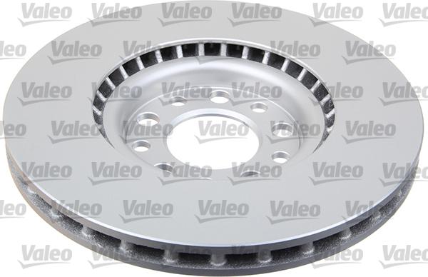 Valeo 672502 - Тормозной диск autospares.lv