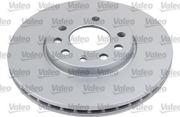 Valeo 672607 - Тормозной диск autospares.lv