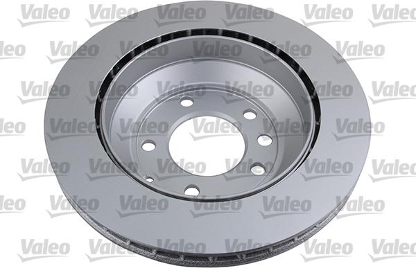 Valeo 672615 - Тормозной диск autospares.lv