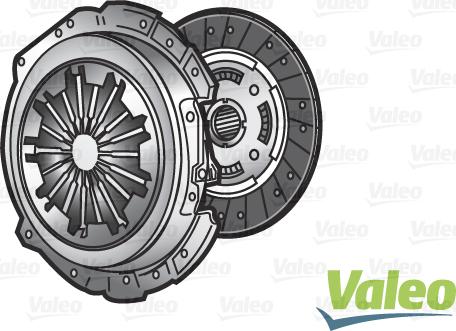 Valeo 828571 - Комплект сцепления autospares.lv