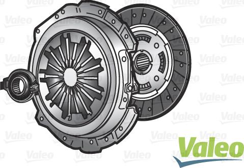 Valeo 801501 - Комплект сцепления autospares.lv