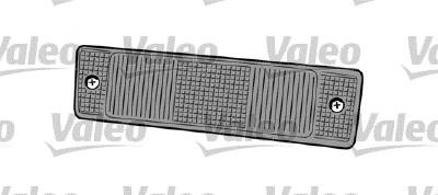 Valeo 085502 - Рассеиватель, фонарь указателя поворота autospares.lv