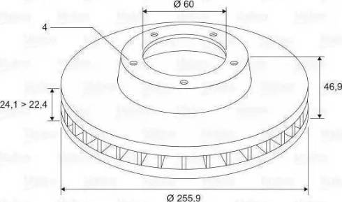 RIDER RD.3325.DF4812 - Тормозной диск autospares.lv