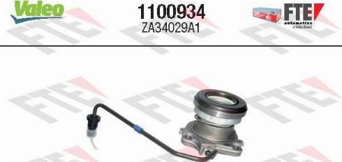 Valeo 1100934 - Центральный выключатель, система сцепления autospares.lv