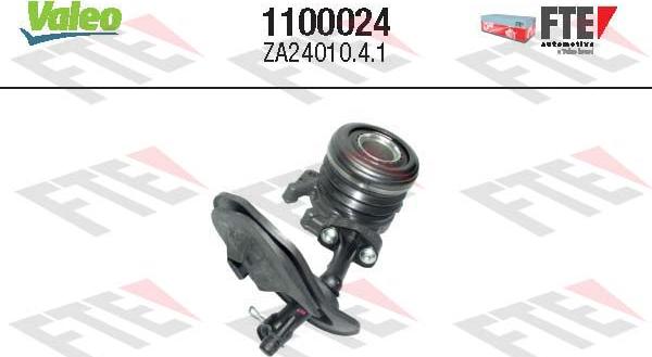 Valeo 1100024 - Центральный выключатель, система сцепления autospares.lv