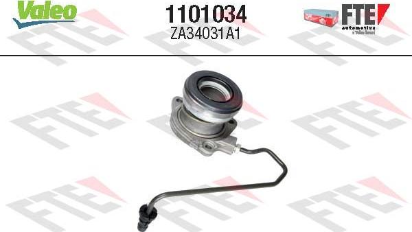 Valeo 1101034 - Центральный выключатель, система сцепления autospares.lv