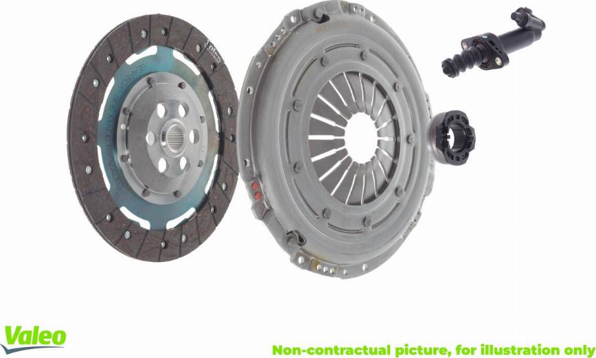 Valeo 844119 - Комплект сцепления autospares.lv